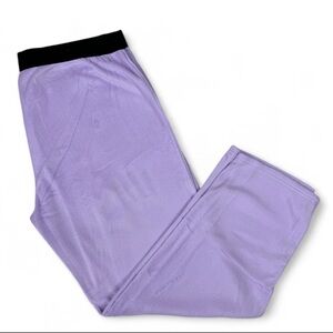 June & Daisy Light Purple Fleece Pajama Lounge Pants Womens Size NWOT